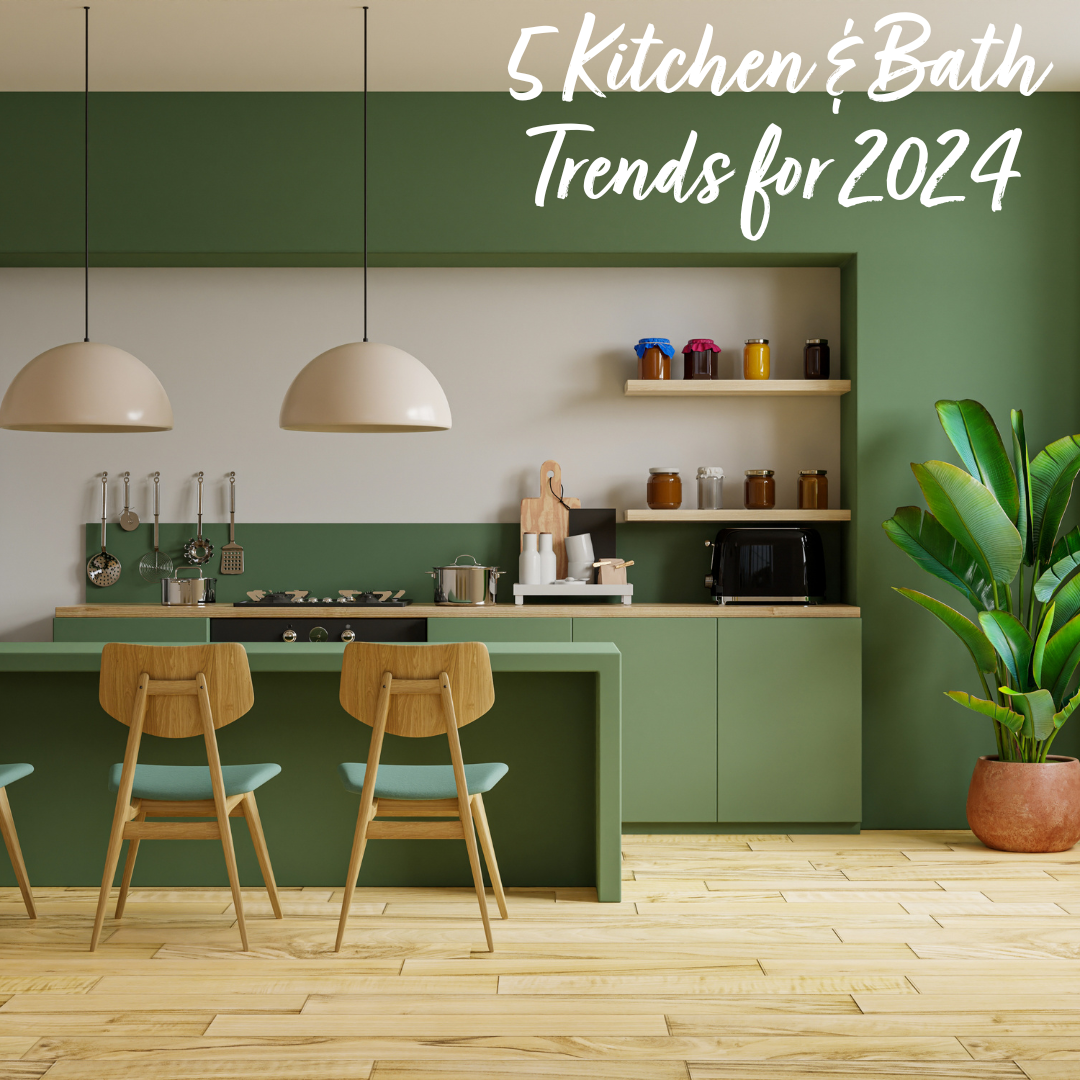 5 kitchen and bath trends for 2024